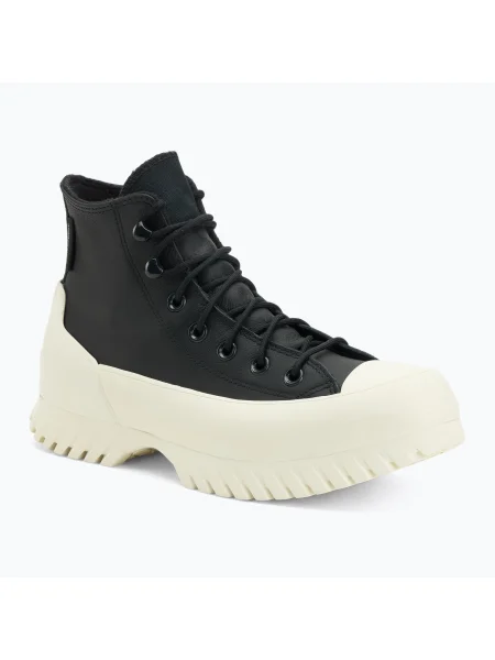 Дамски кецове Converse Chuck Taylor All Star Lugged Winter black/bold mandarin/egret черно