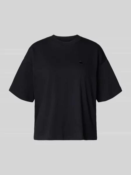 T-shirt o kroju regular fit z czystej bawełny model CHESTER' Carhartt Wip czarna