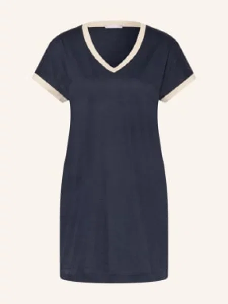 Hanro Koszulka Nocna Laura blau