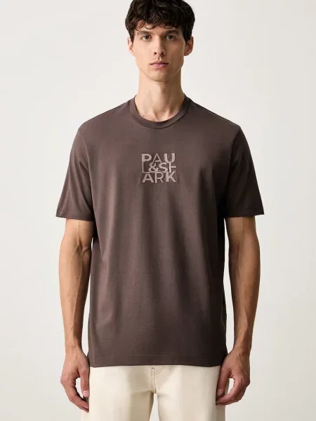 Paul&Shark tricou pentru bărbați din maro