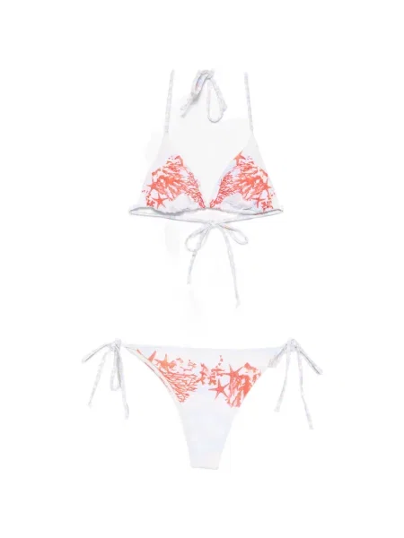 Bikini Mazzei cu imagine albastru