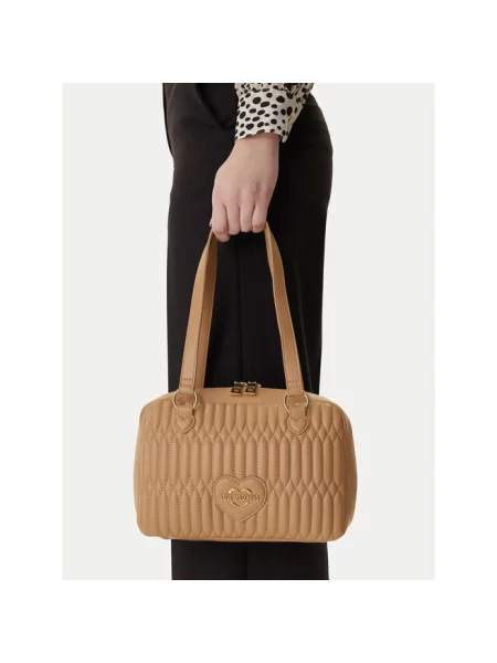 Torebka LOVE MOSCHINO beżowa