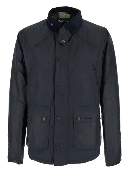 Geacă Barbour de catifea cord albastru