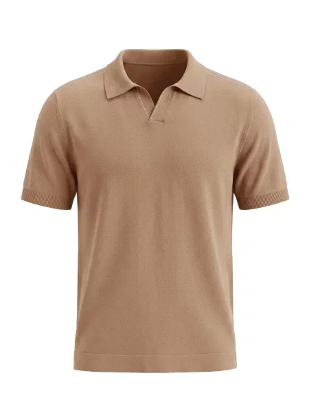 Vantory Tricou cămilă maro