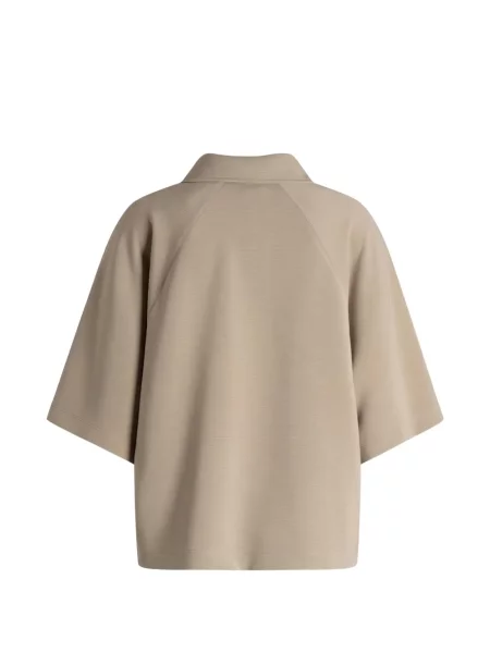Tricou polo Boss din jerseu