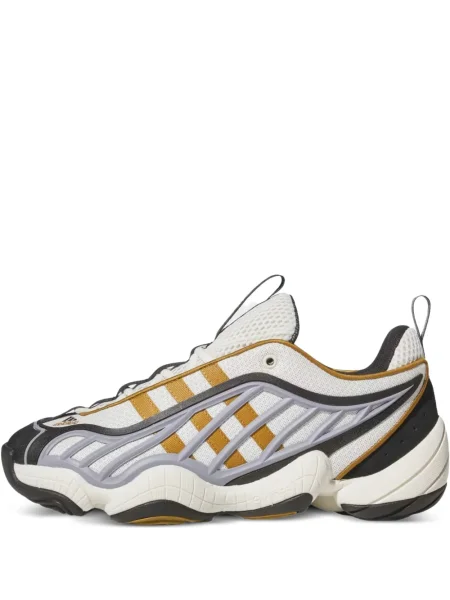Sneakerși Adidas cu dungi galben
