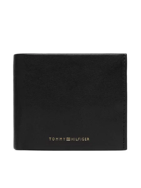 Tommy Hilfiger Novčanik Th Seasonal Extra Cc And Coin crna