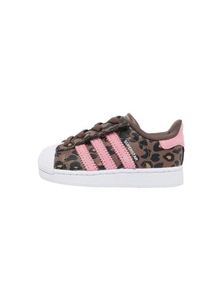 Adidas Superge Superstar II Comfort Closure Elastic Lace Rjava črna