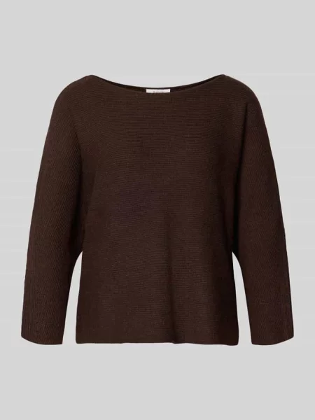 Sweter z dzianiny z rękaw o dł. model MINJA' B.young