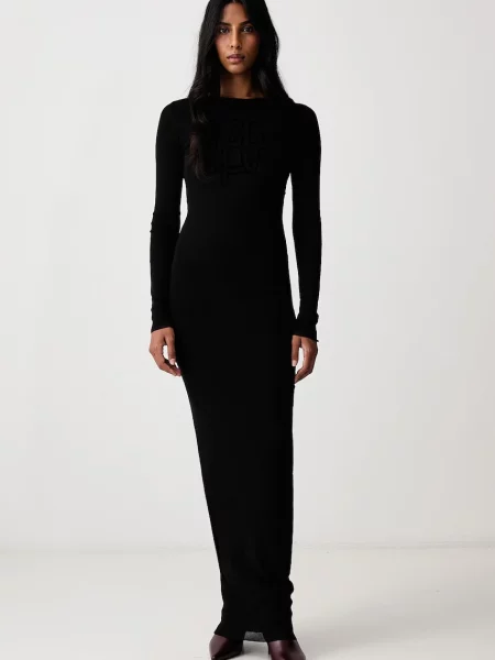 Jean Paul GAULTIER JPG Logo rochie bodycon