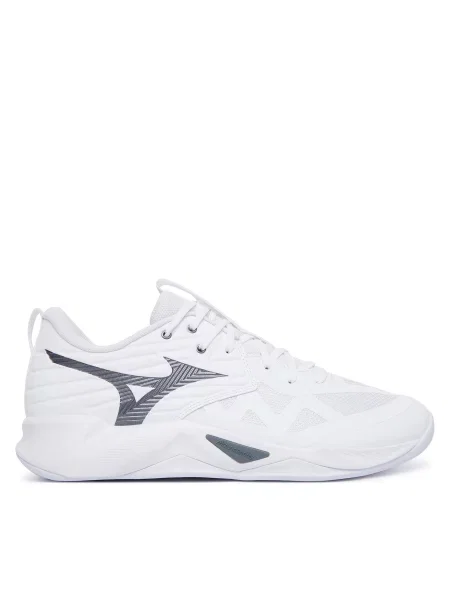 Încălțăminte pentru sporturi de interior Mizuno Wave Momentum Pro alb