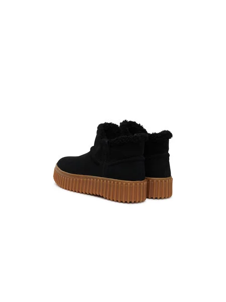 Škornji Clarks Torhill Warm črna