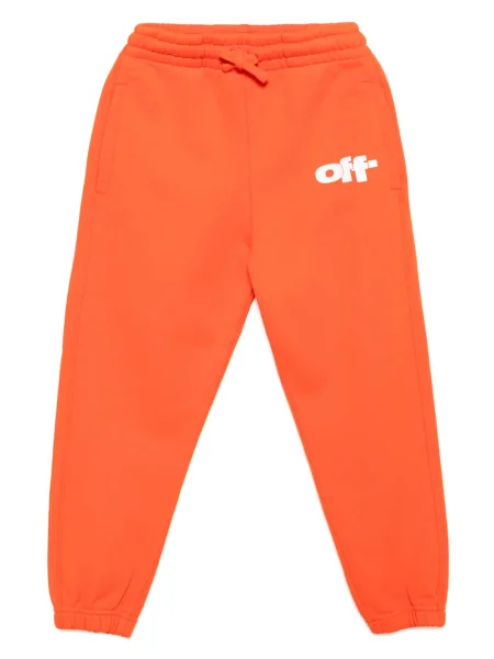 Spodnie dziecięce Off-white białe