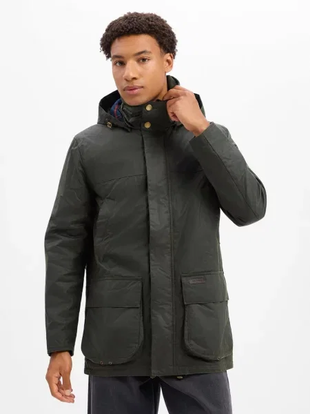 Barbour Kurtka Mężczyźni S zielony