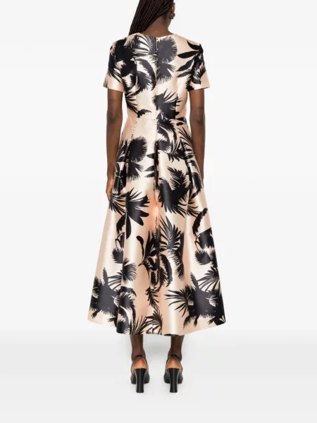 Midi haljina Lunatica Milano s printom