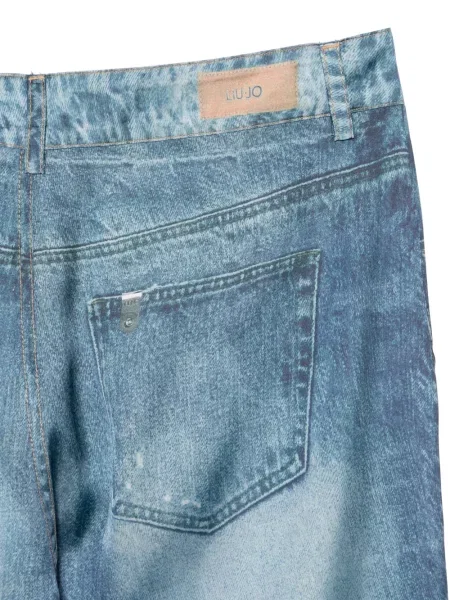 Pantaloni Liu Jo cu imagine albastru