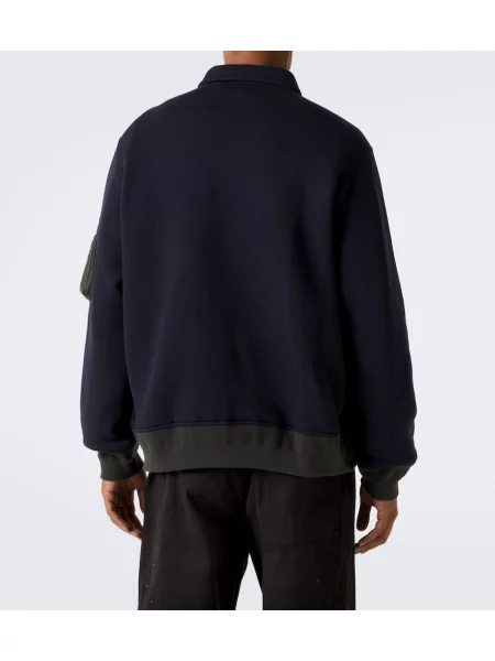 Tricou polo Sacai albastru