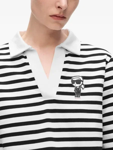 Polokošeľa Karl Lagerfeld biela