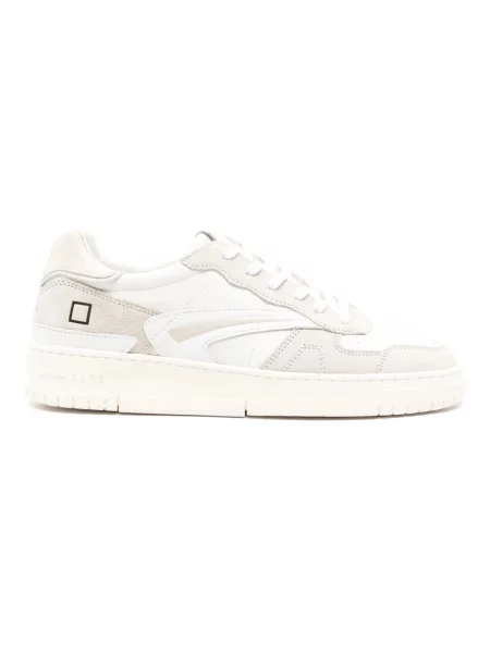 Sneakersy D.a.t.e. skórzane białe
