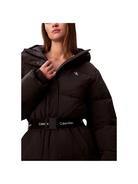 Geacă de blugi Calvin Klein Jeans negru