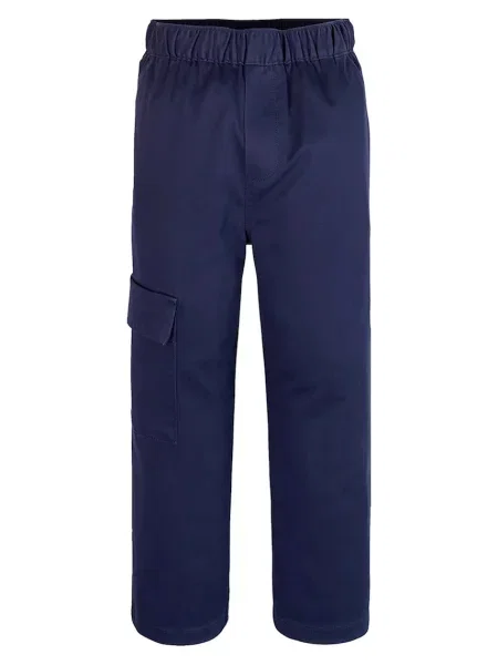 Calvin Klein Jeans Dječje hlače TWILL SKATER CARGO plava