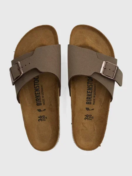 Birkenstock papuci Catalina femei maro