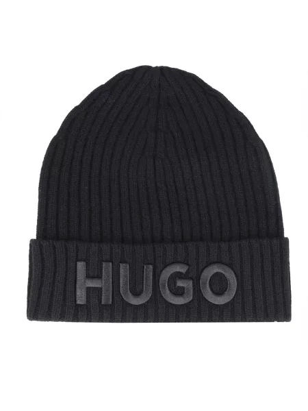 Σκούφος Hugo μαύρο