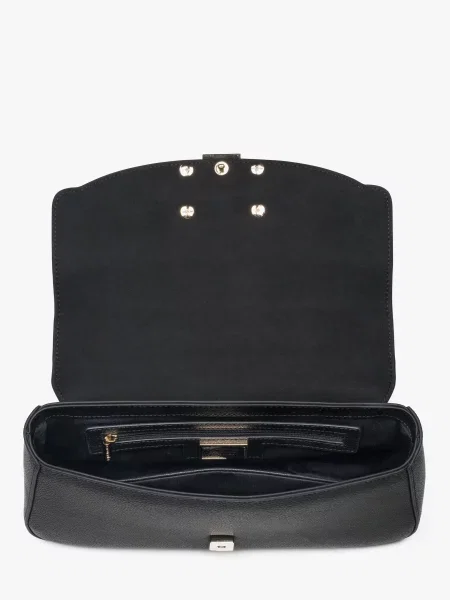 Кожаная сумка Cromia черная