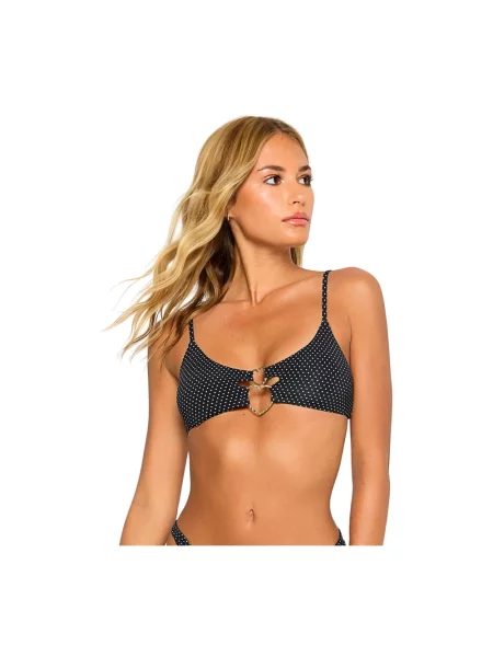 Top Beach Bunny czarny