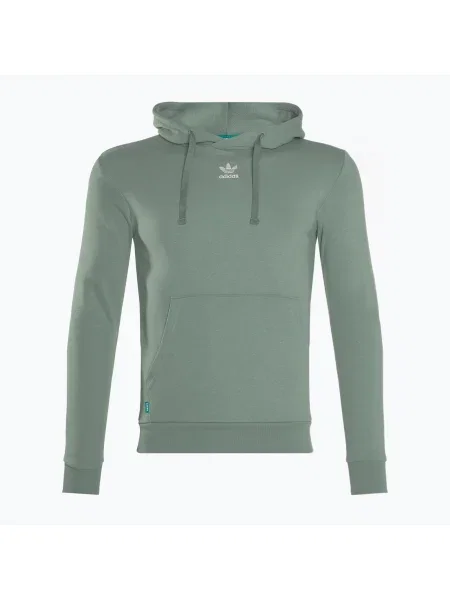 Мъжки суитшърт adidas Essentials + Made With Hemp silver green зелено