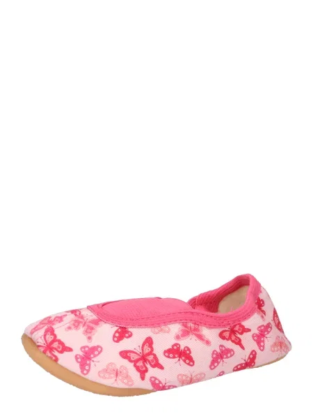 BECK Papuci de casă Papillon pitaya / pastel roz