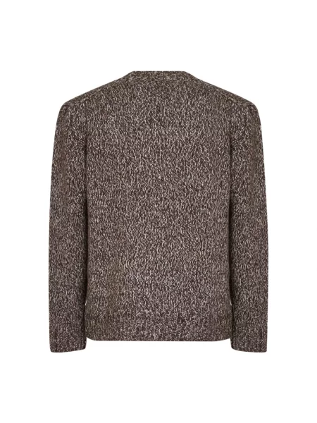 Sweter Nn07 wełniany brązowy