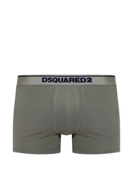 Boxeri Dsquared2 cu autograf gri