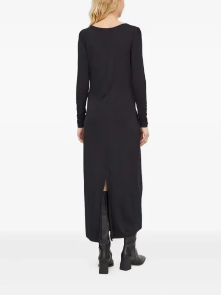 Rochie maxi Bruuns Bazaar lungă de costum negru