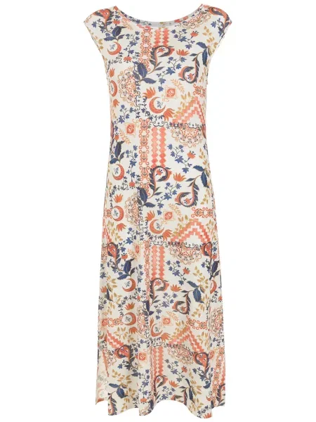 Sukienka midi Lygia & Nanny w kwiatki z nadrukiem do kolan