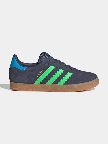 Adidas Originals Dječje tenisice od brušene kože GAZELLE siva