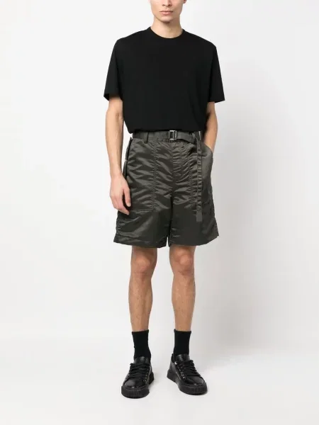 Šortai Sacai su sagtimis žalia