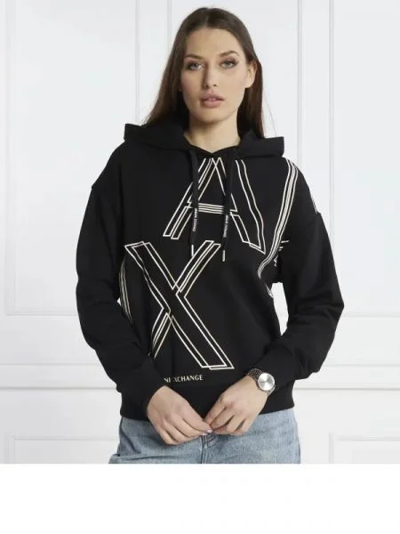 Armani Exchange Hanorac negru