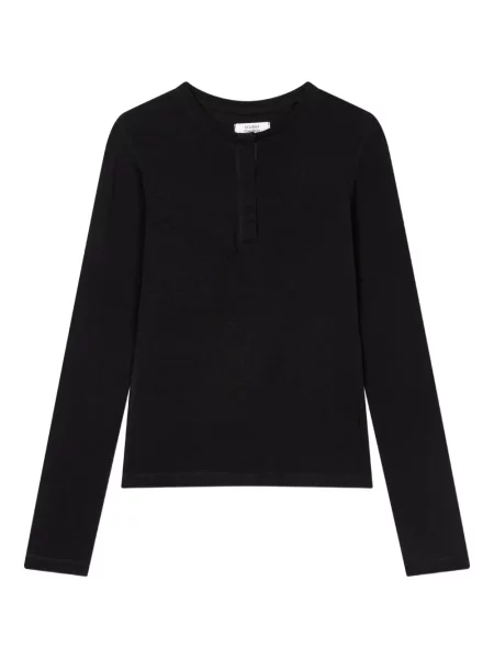 Długi top Tomboy czarny