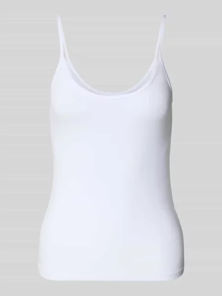 Top Gina Tricot na ramiączkach biały