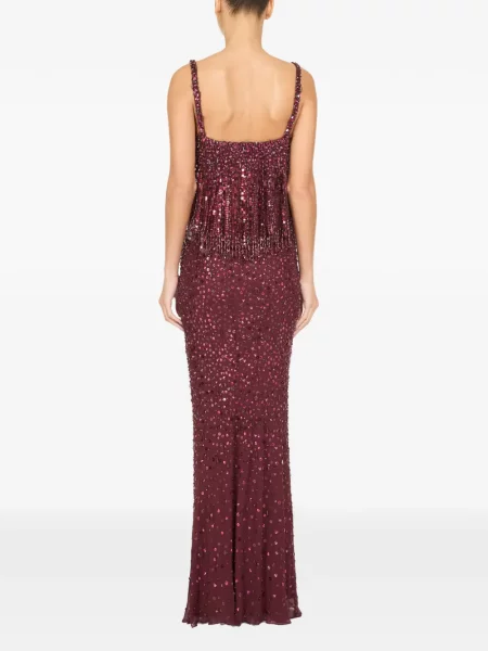 Lung rochie Jenny Packham roșu