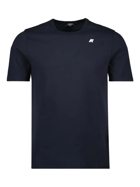 Tricou K-way cu autograf albastru