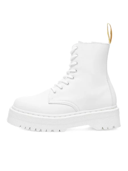Botki Dr. Martens białe