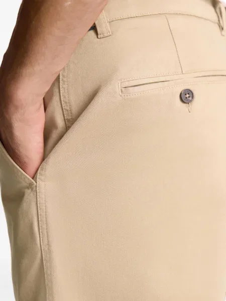 Pantaloni scurți Fusalp din țesătură twill maro