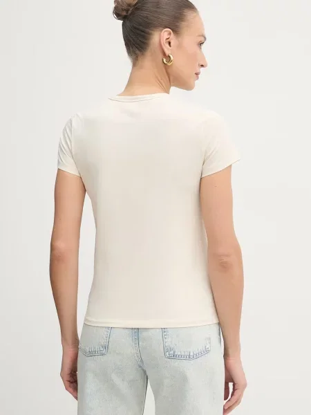 BOSS t-shirt beżowa