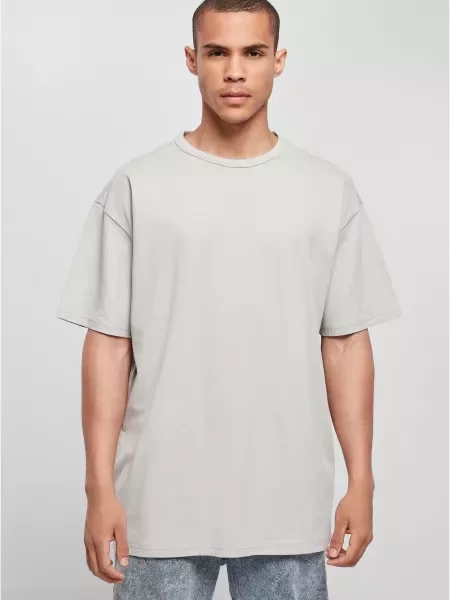 Organic Light Asphalt Base T-Shirt γκρι