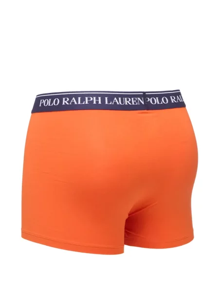 Μποξεράκια Polo Ralph Lauren με αυτόγραφο πορτοκαλί