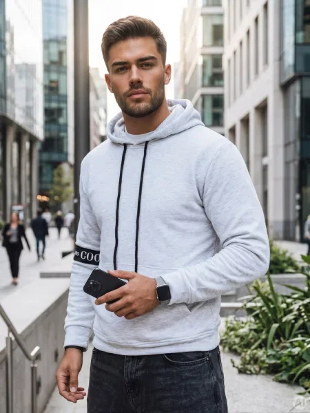 Bluza Dstreet szara