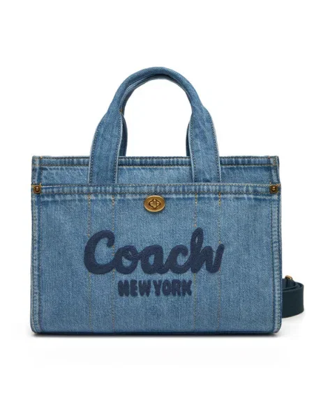Geantă Coach Cargo Bleumarin albastru