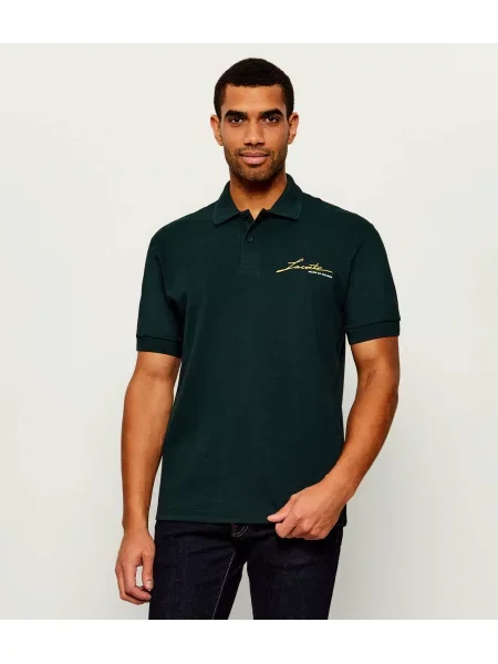 Tricou polo Lacoste clasic verde